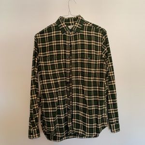 Olive Green J.Crew Flannel